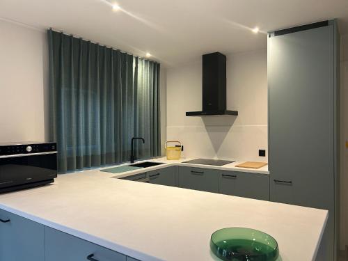 Köök või kööginurk majutusasutuses Duinzand