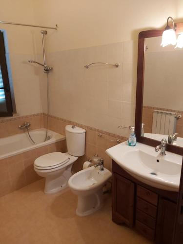 Koupelna v ubytování Casa vacanza Marta