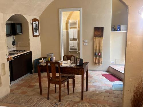 Η κουζίνα ή μικρή κουζίνα στο Hotel San Giorgio