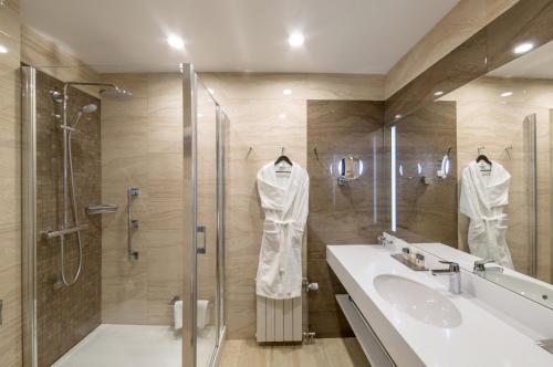 Koupelna v ubytování Bashkiria Hotel