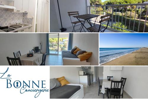 Zdjęcie z galerii obiektu Rêves Salés - Plage à 5 min - Parking privé - Lits gigognes w mieście La Grande-Motte