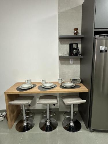 Dapur atau dapur kecil di Loft Noruega