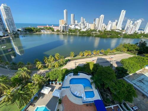 Landskap semula jadi dekat dengan apartmen