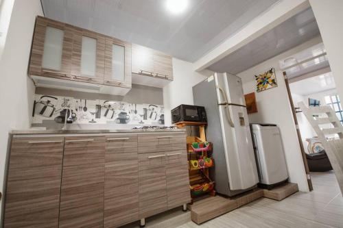 Cucina o angolo cottura di Apartamento dúplex con terraza