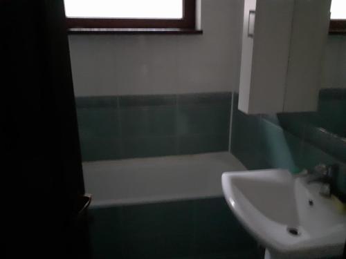 Ένα μπάνιο στο Mountain view apartment Predeal