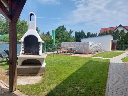 schönes Ferienhaus mit grossem Pool 1200 m zum Balaton Balatonberény, Dózsa György út kép - 3