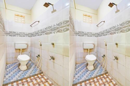 Vonios kambarys apgyvendinimo įstaigoje Collection O Le Stay Inn