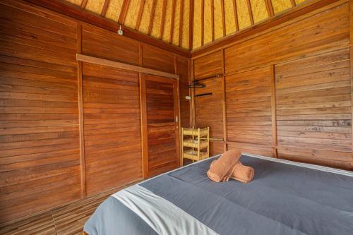 Кровать или кровати в номере Cabana Bali Villa