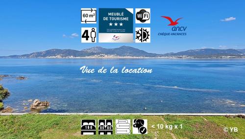 Un balcon sur la mer - Duplex 60 m2 - Chambres à l'étage - Pieds dans l'eau - Accès plage sans route à traverser