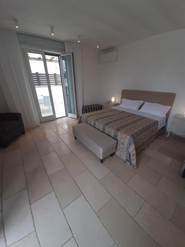 Messapia Hotelにあるベッド