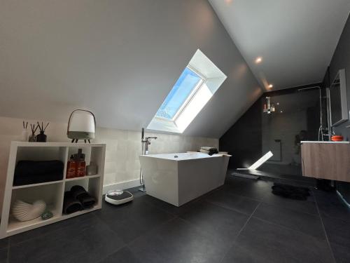 Ένα μπάνιο στο Parenthèse d'Opale