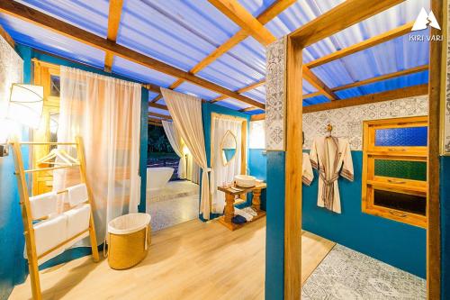 Koupelna v ubytování Kiri Vari Boutique Resort at Sapan