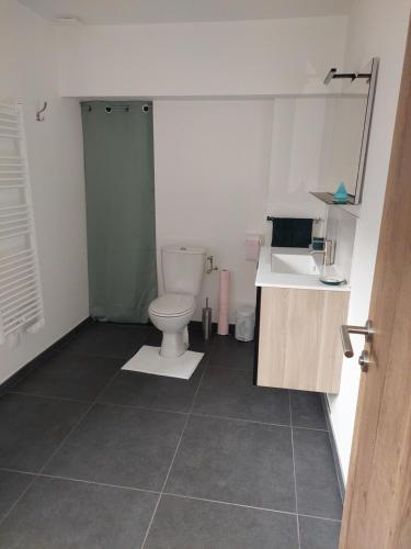 Koupelna v ubytování Bel appartement 6pers