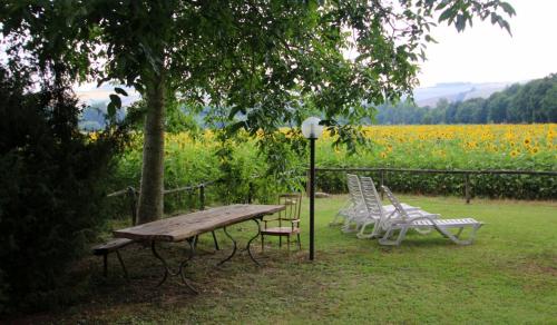 Сад в Agriturismo Le Spighe
