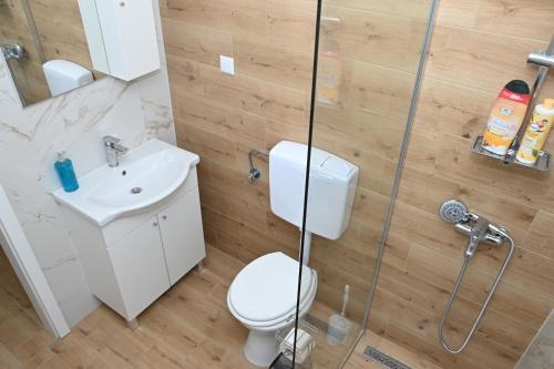 Ένα μπάνιο στο Apartment Oscar