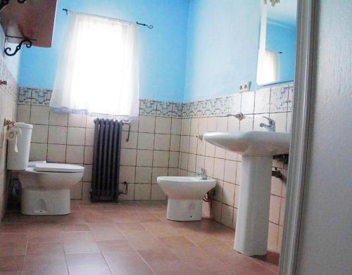 Phòng tắm tại Majada La Carrasca