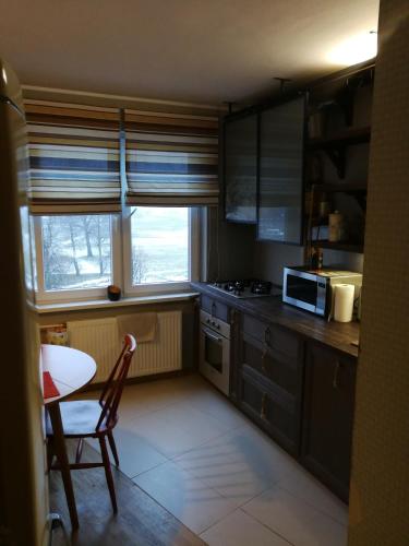 Kjøkken eller kjøkkenkrok på Apartamentai 78