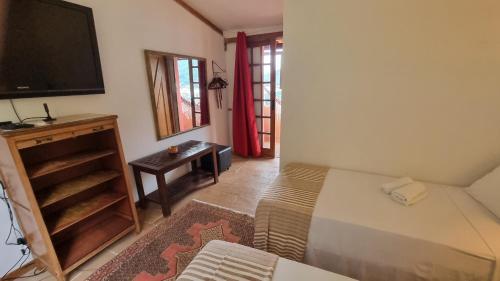 Postel nebo postele na pokoji v ubytování Nid aigle 3 Suites