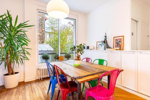 Η κουζίνα ή μικρή κουζίνα στο GuestReady - Séjour Familial à Montrouge