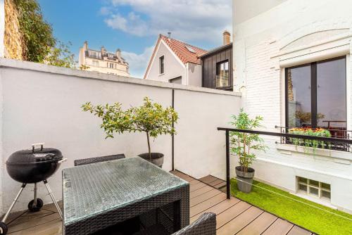 Μπαλκόνι ή βεράντα στο GuestReady - Séjour Familial à Montrouge