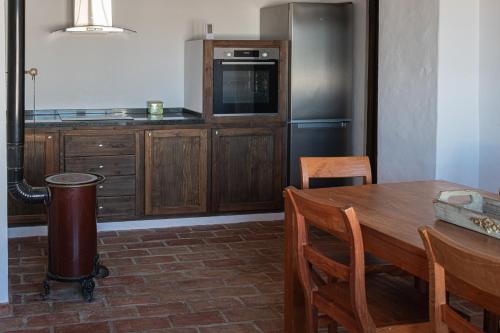Η κουζίνα ή μικρή κουζίνα στο Casa Rural Los Sentidos Jimena