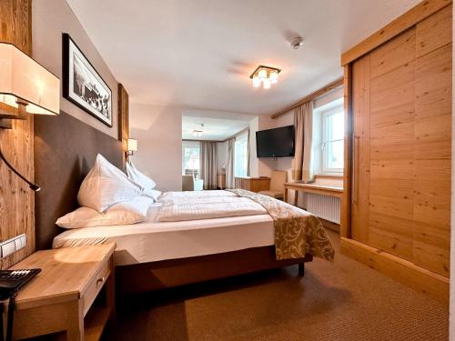 Postel nebo postele na pokoji v ubytování Hotel Das Urbisgut