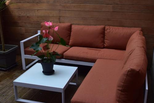 Un lugar para sentarse en Apartment Aurora