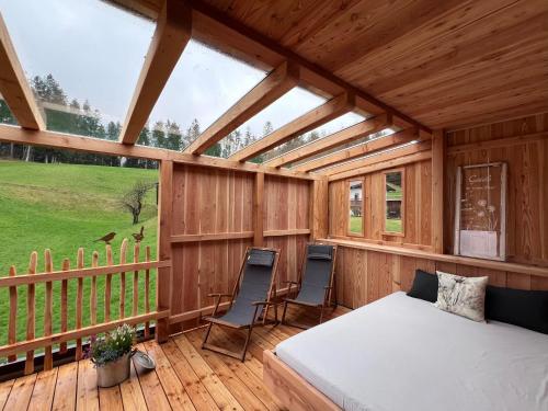 Un balcón o terraza de Finks Appartement