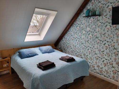 Postel nebo postele na pokoji v ubytování B & B De Tocht