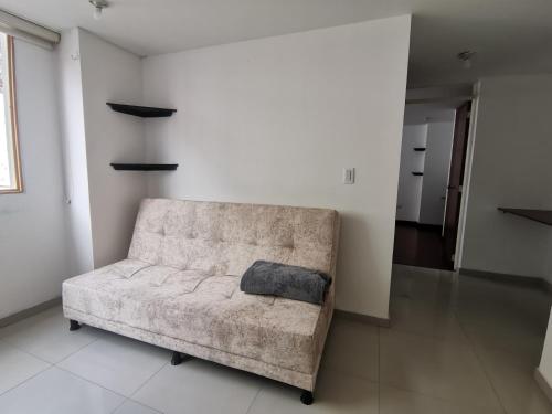 Ein Sitzbereich in der Unterkunft Aparta-estudio centro cerca plaza de bolívar Tunja