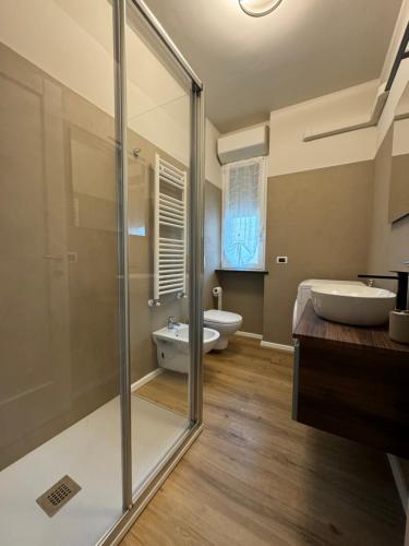 Koupelna v ubytování Vista Mare Apartment