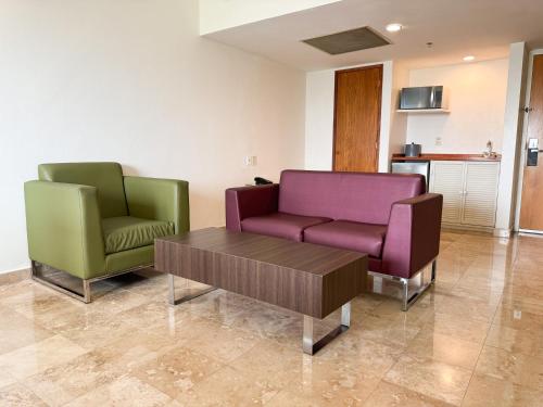Χώρος καθιστικού στο Courtyard by Marriott Villahermosa Tabasco
