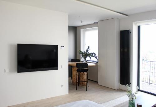 TV a/nebo společenská místnost v ubytování E l e v e n