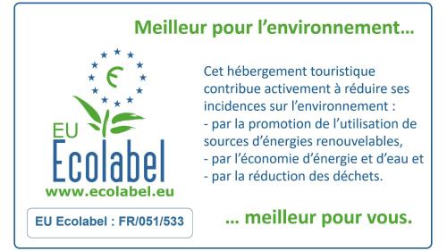 a screenshot of a document with the help of the eu ecologicphrinephrine at Hôtel du Château Dinan - Originals Boutique in Dinan