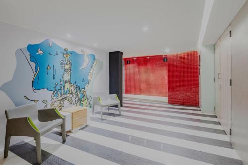 Гостиная зона в City Express by Marriott Ciudad de México Alameda