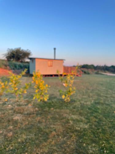 Oakley View Shepherds Hut with hot tub photo 38