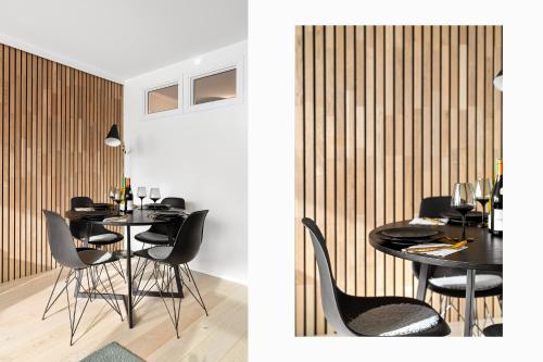 Posezení v ubytování ARCTIC HOMES - Premium City Lounge