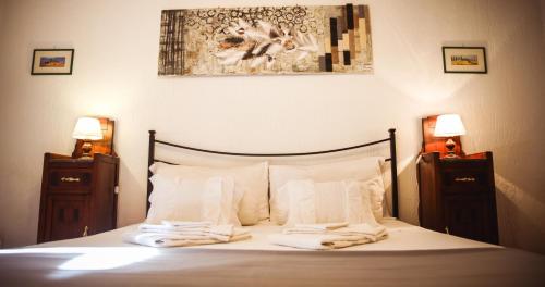 Giường trong phòng chung tại Nature & Relax in Tuscany - Fresco 2