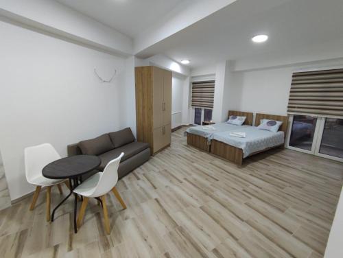 Paradiso Apartments City Centerにあるベッド