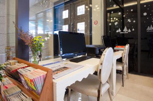 Posezení v ubytování Hotel Pharos