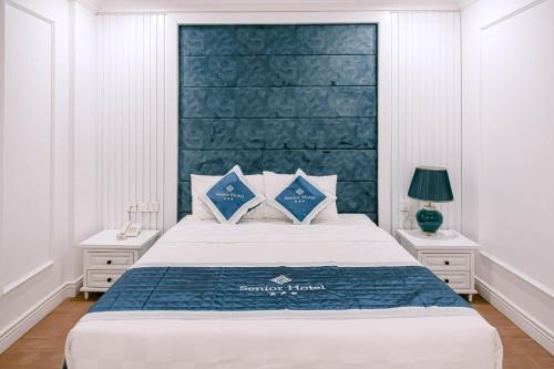 Voodi või voodid majutusasutuse Senior Hotel 2 toas