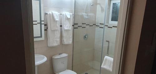 Ένα μπάνιο στο Sorina's Apartments