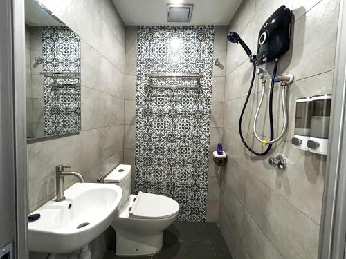 Ванная комната в Mana Mana Hotel • Melaka •