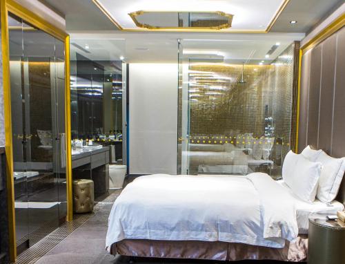 Koupelna v ubytování All-Ur Boutique Motel - Xinzhuang Branch