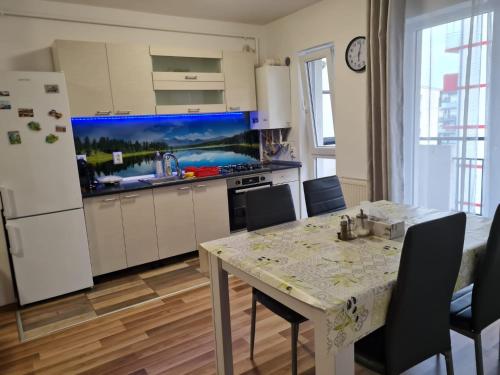 Η κουζίνα ή μικρή κουζίνα στο A & I Apartment