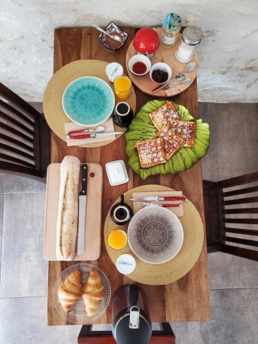 B&Bの敷地内または近くでの食事または食べ物