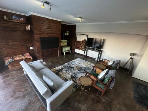 TV a/nebo společenská místnost v ubytování Lalie