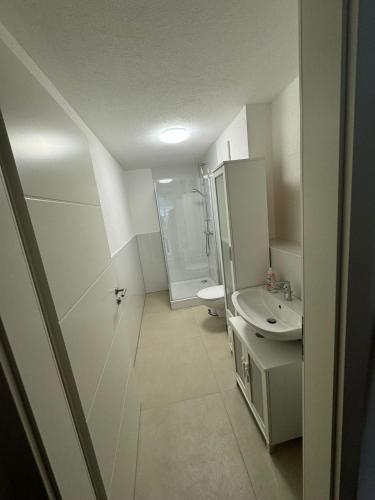 Phòng tắm tại Neues Apartment Ehingen