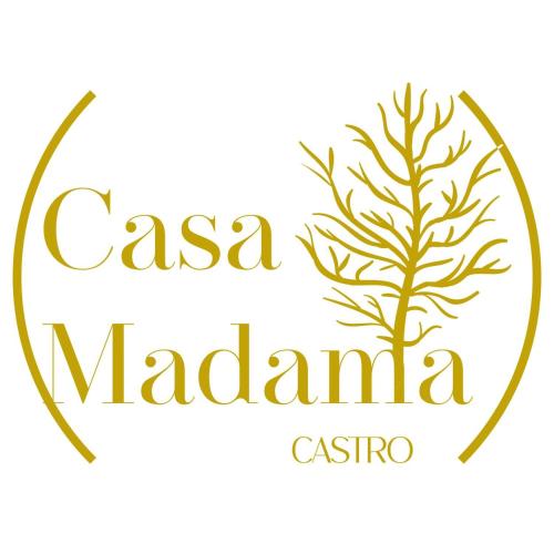 un logotipo para una csa madaminarica casico en Casa Madama, en Castro di Lecce