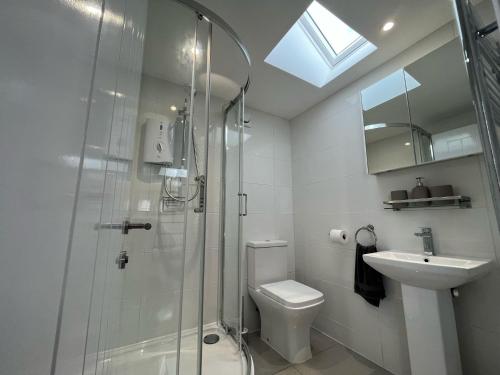 Et badeværelse på Sunnyside Retreat